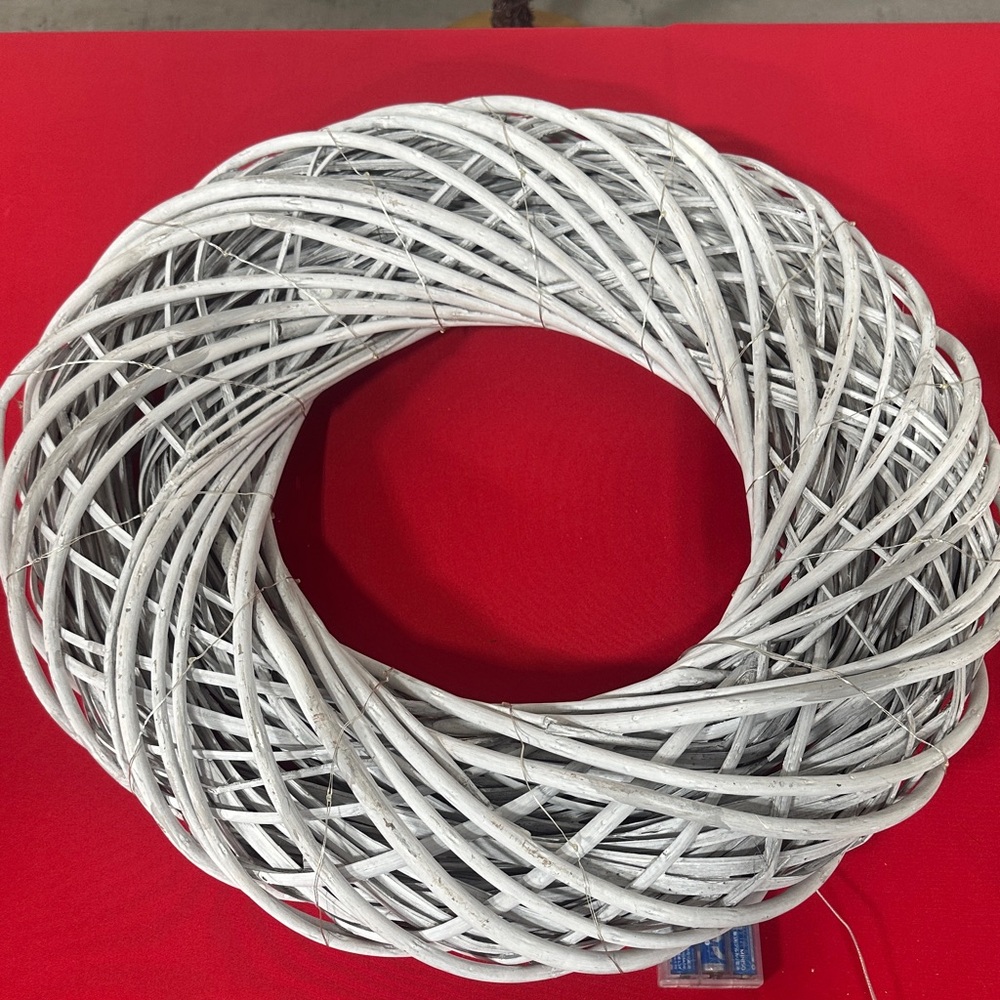 Threshold White Holiday Wreath